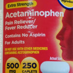 Acetaminophen bottle