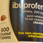 Ibuprofen bottle